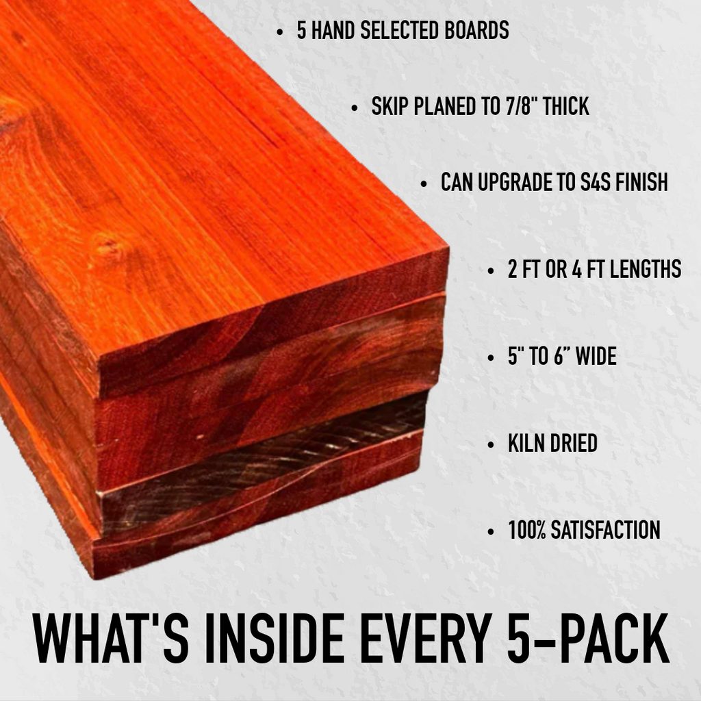Bloodwood 4/4 - 5 Pack
