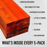 Bloodwood 4/4 - 5 Pack