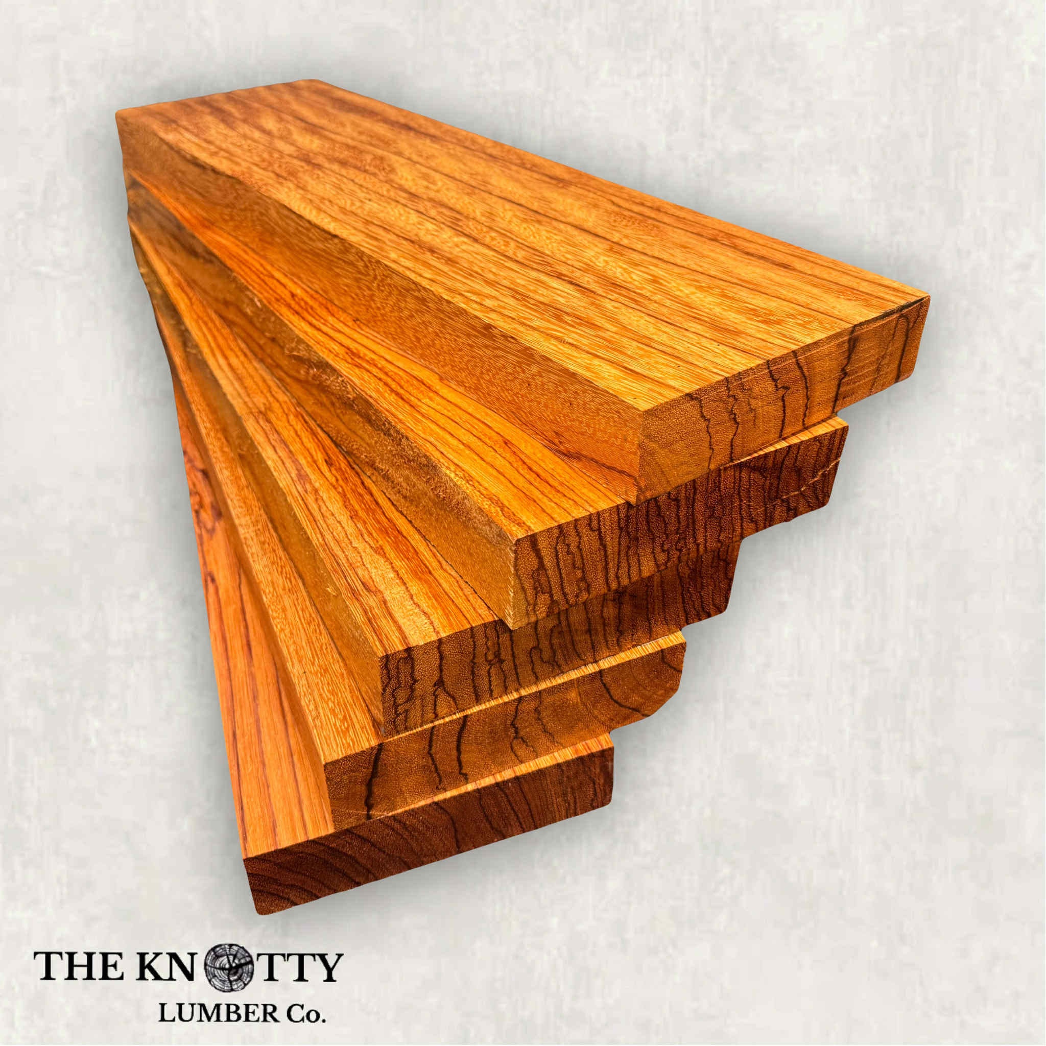 Red Zebrawood 8/4 Lumber | 5-Pack, Free Shipping | Premium