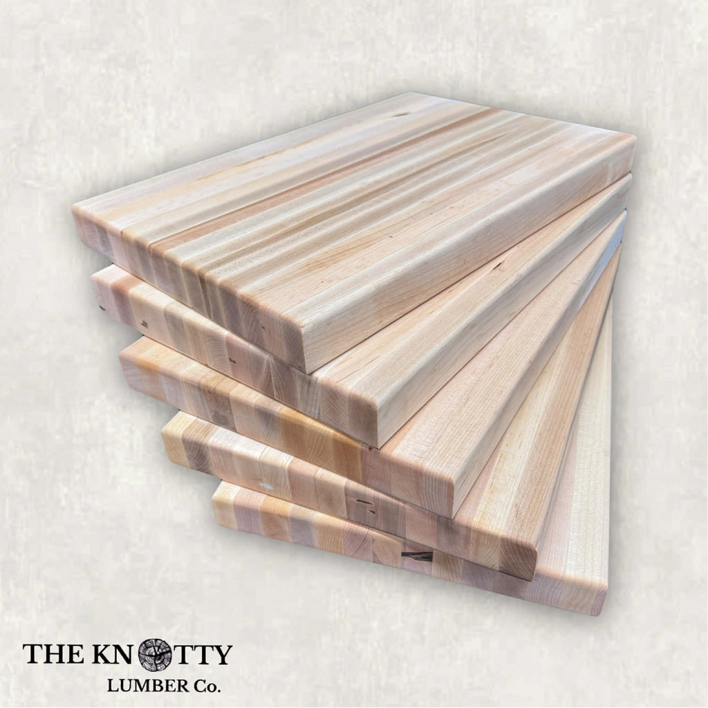 5 Pack - Maple Cutting Board Blanks 1½ Thick