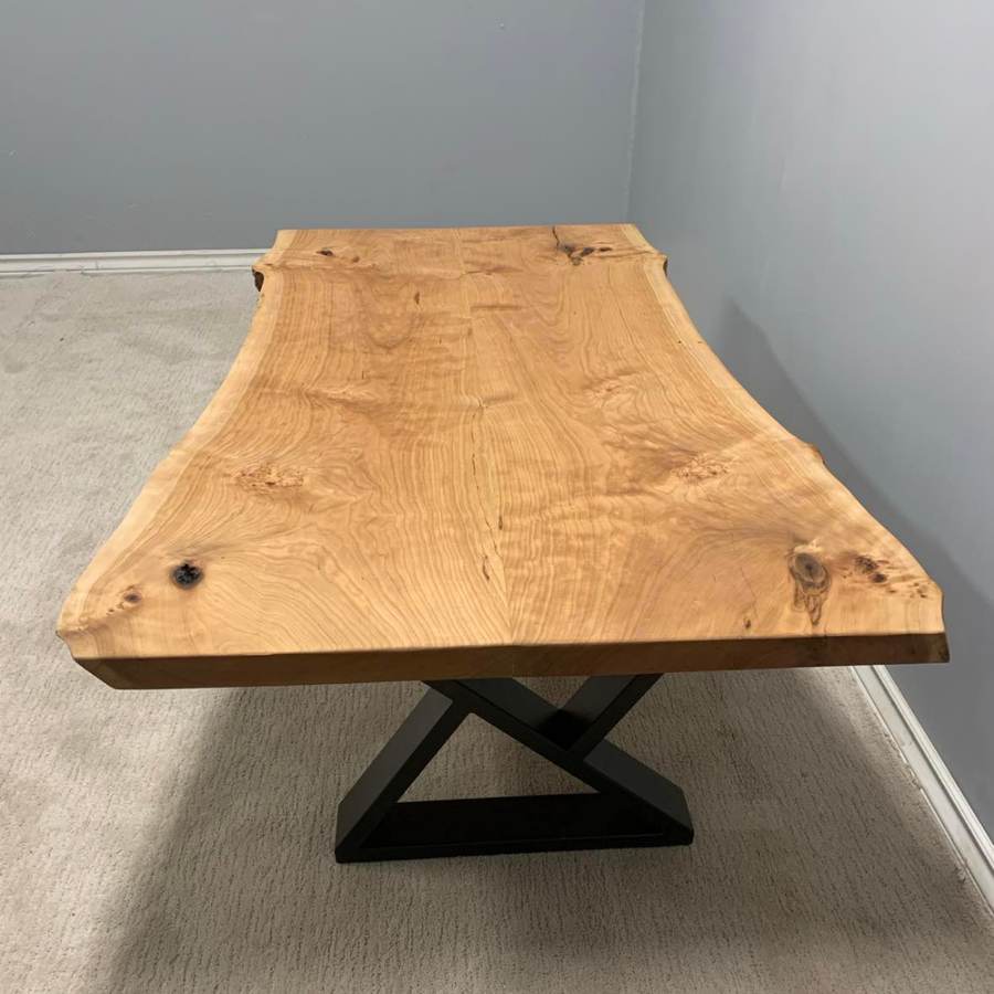 Custom hardwood piece