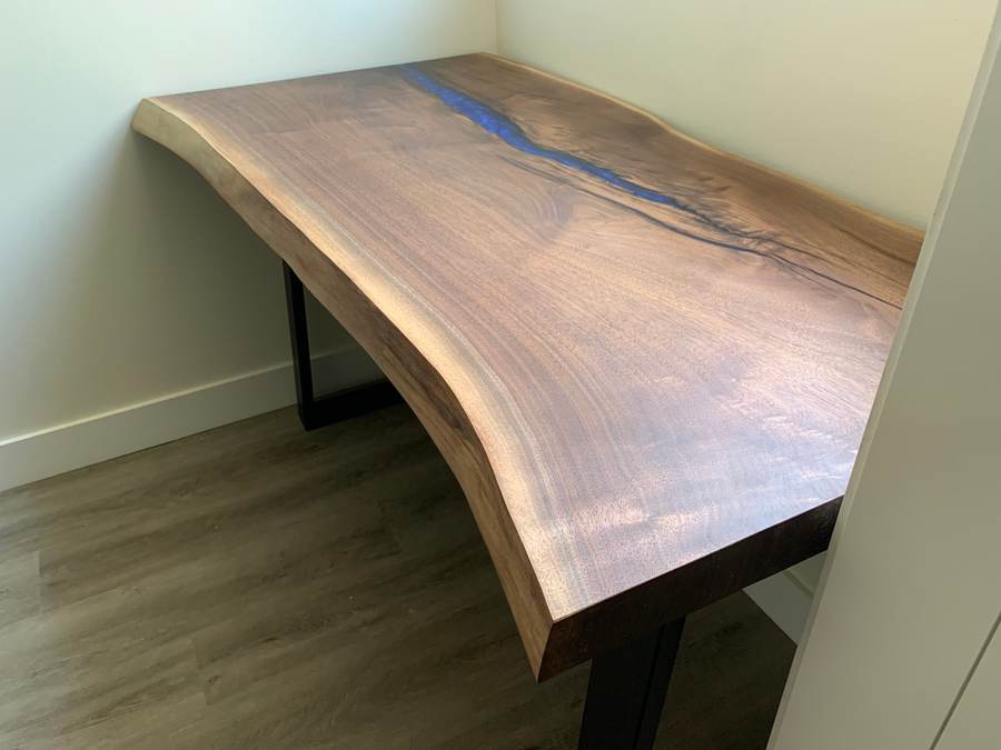Custom hardwood piece