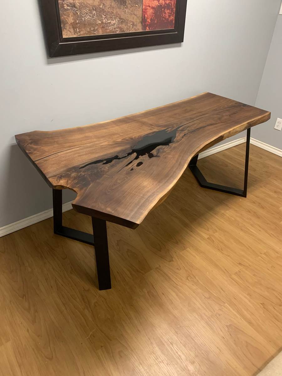 Custom hardwood piece