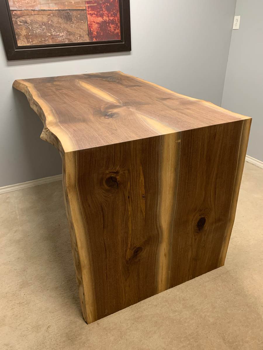 Custom hardwood piece