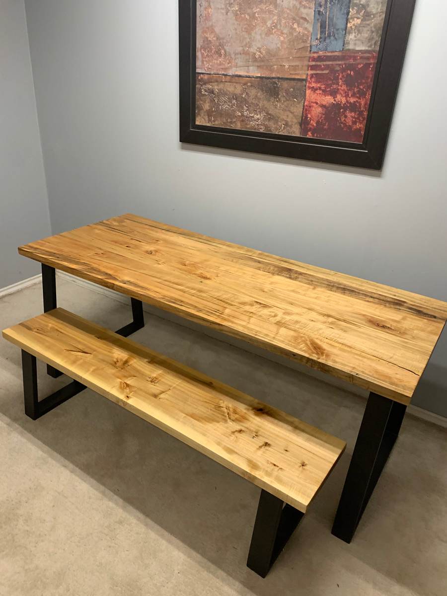 Custom hardwood piece