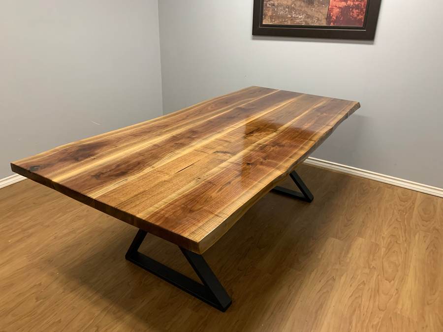 Custom hardwood piece