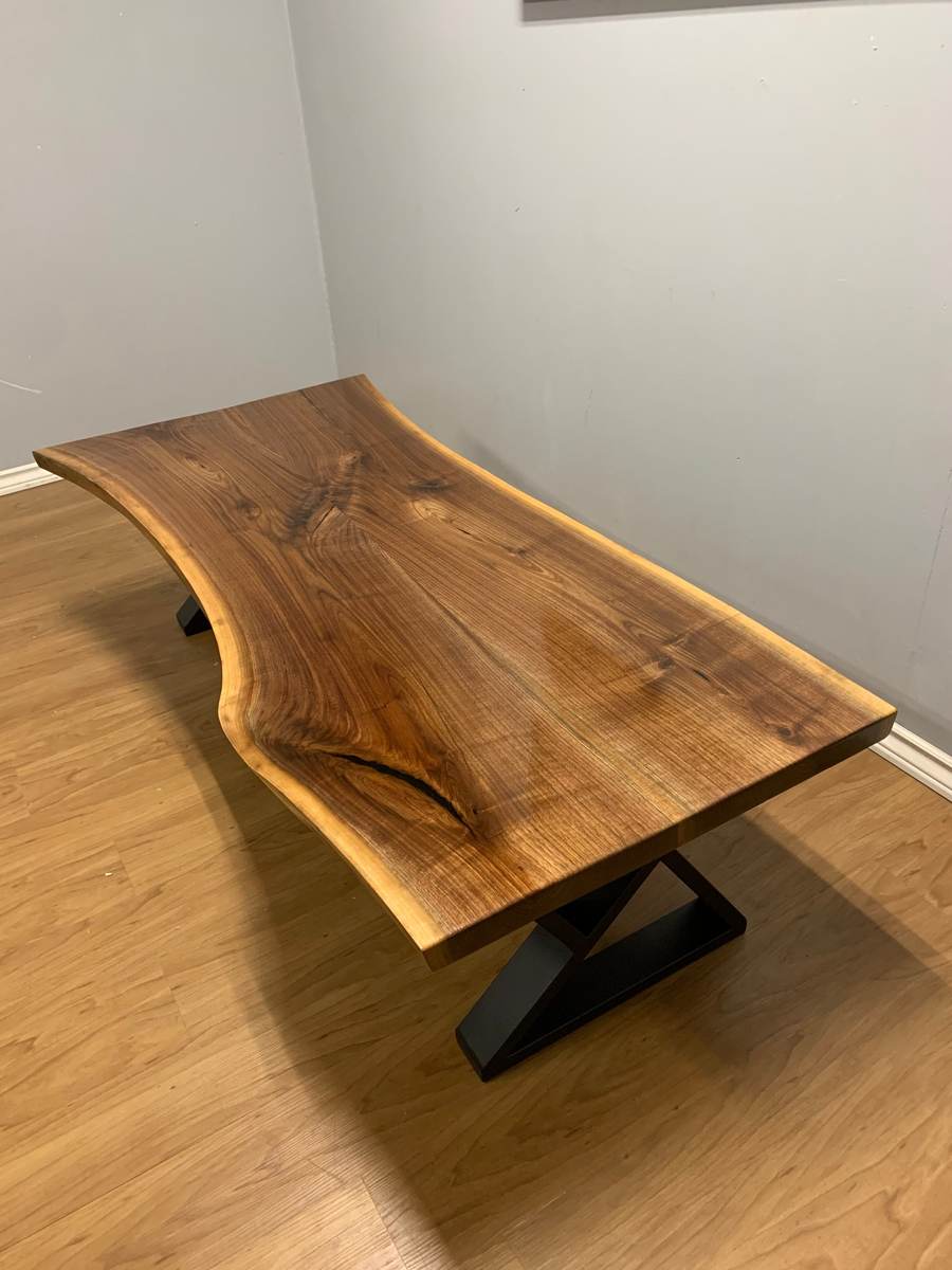 Custom hardwood piece