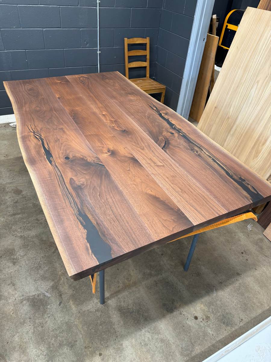 Custom hardwood piece