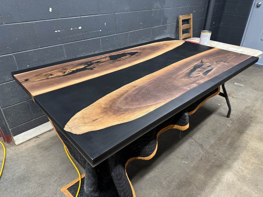 Custom hardwood piece