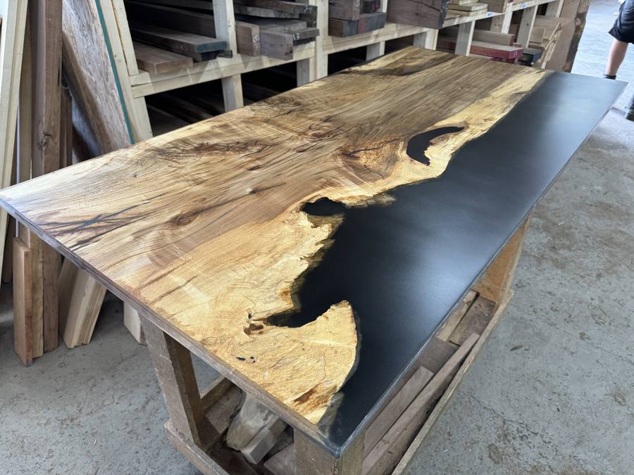 Black river dining table