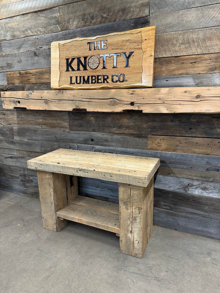 Custom hardwood piece
