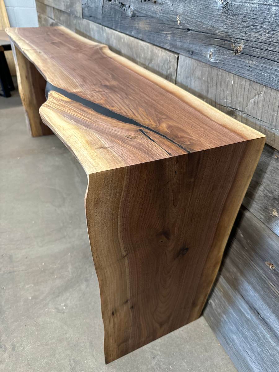 Custom hardwood piece