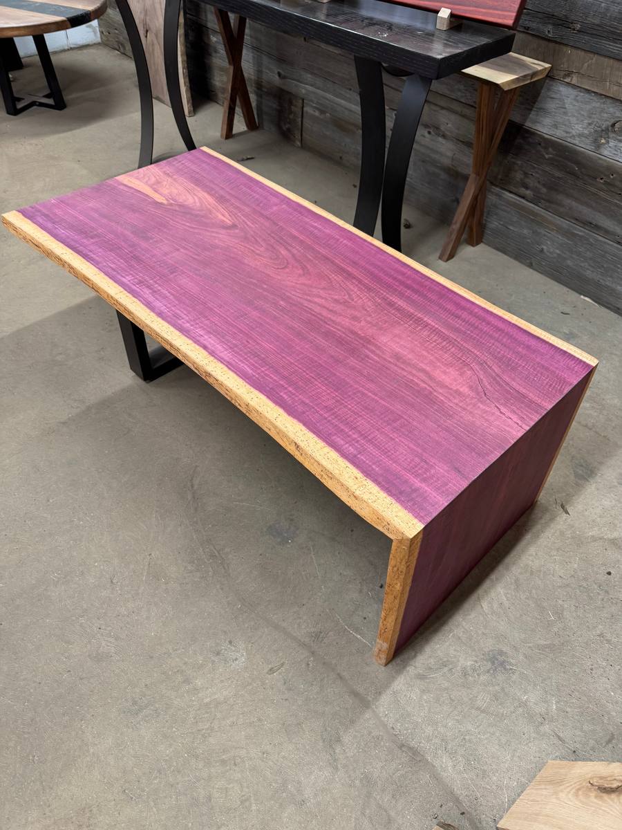 Purpleheart waterfall