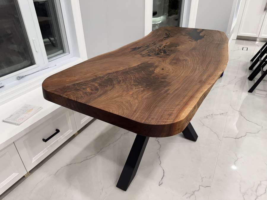 Custom hardwood piece