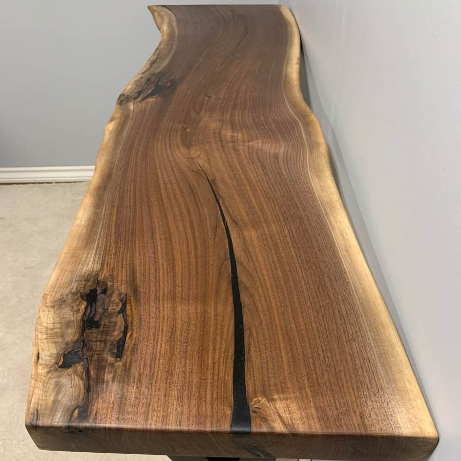 Custom hardwood piece