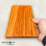 5 Pack - Red Zebrawood Cutting Board Blanks ¾